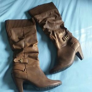 Brown boots